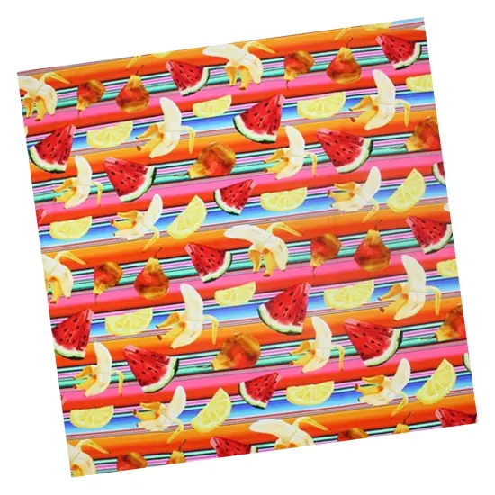 Smoothie Printed Spandex {2}