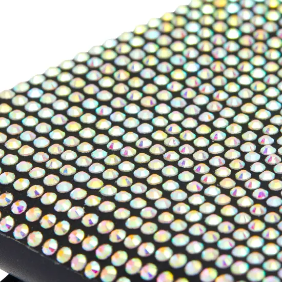 Sparkly Black Sun Visor Tissue Holder for Car, 12 Bags of Refill Tissues, 24 Sheets Each {7}