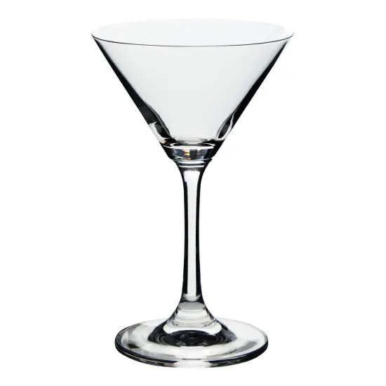 5 oz Mini Martini Glasses Set of 6 - Small Cocktail Stem Glasses for Dessert, Margaritas, Classic Barware Accessories Clear {6}