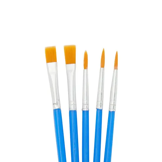 Acrylic Paint Set for Kids with Brushes and Palette (12 Colors, 18 Pieces) Multicolor {7}