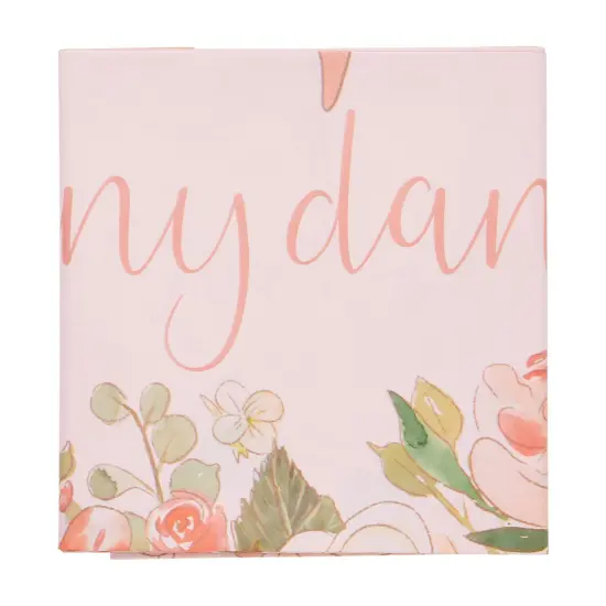 3 Pack Ballerina Party Table Covers, Plastic Tiny Dancer Tablecloths for Birthday, Baby Shower (54x108 In) Pink {3}