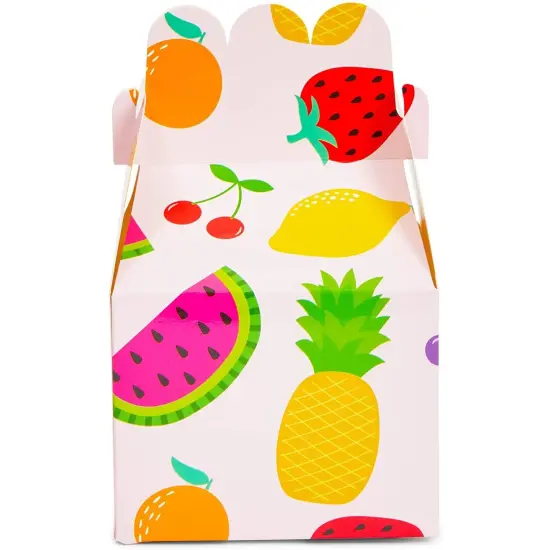 36 Pack Twotti Frutti Party Favor Boxes, 2nd Birthday Decorations (3.5 x 2.75 In) Multicolor {6}