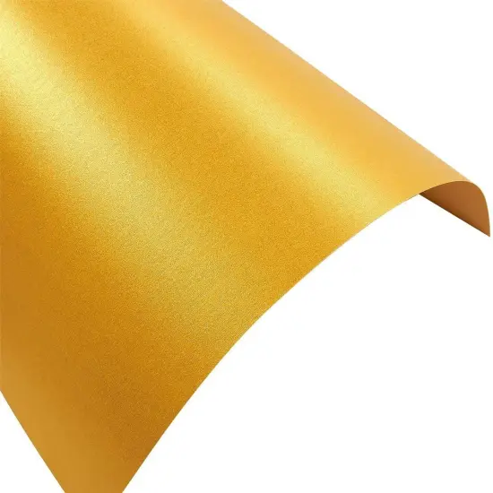 Gold Metallic Paper - 48-Pack Shimmer Papers, Double Sided, Laser Printer Compatible, Perfect for Weddings, Baby Showers, Birthdays, Craft Use, 8.5 x 11 Inches {7}