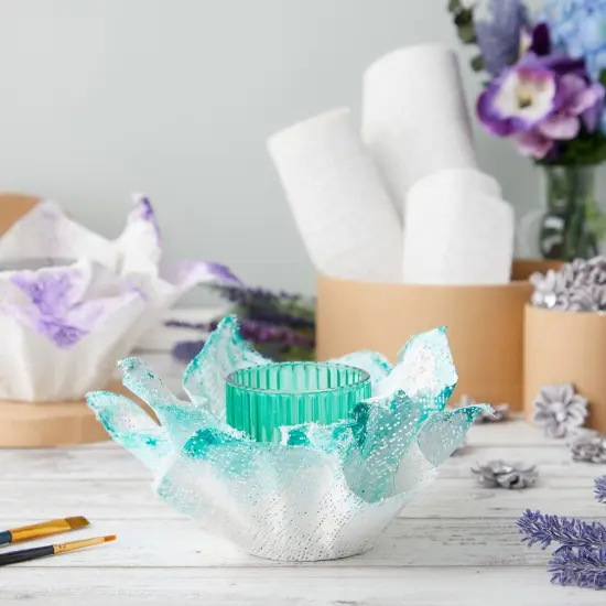 12 Pack Plaster Cloth Rolls for Belly Casting, Sculptures, Masks &ndash; Art Gauze Bandage Strips for Craft Molds (4 in x 15 ft Each) White {2}