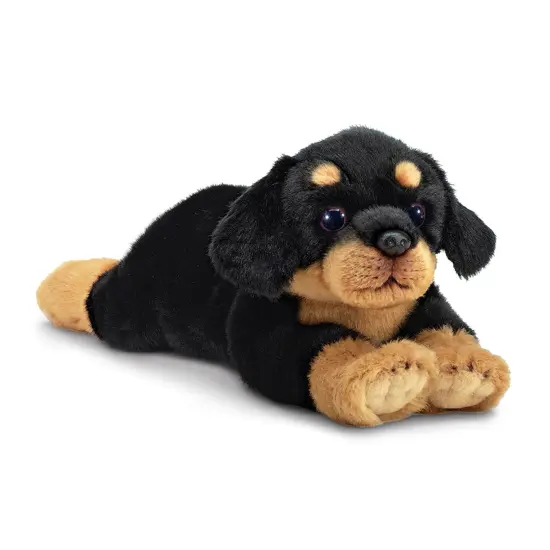 Bearington Collection Gunner The Rottweiler Stuffed Animal, 15 Inch Dog Stuffed Animal, For Ages 3-14 Black {1}