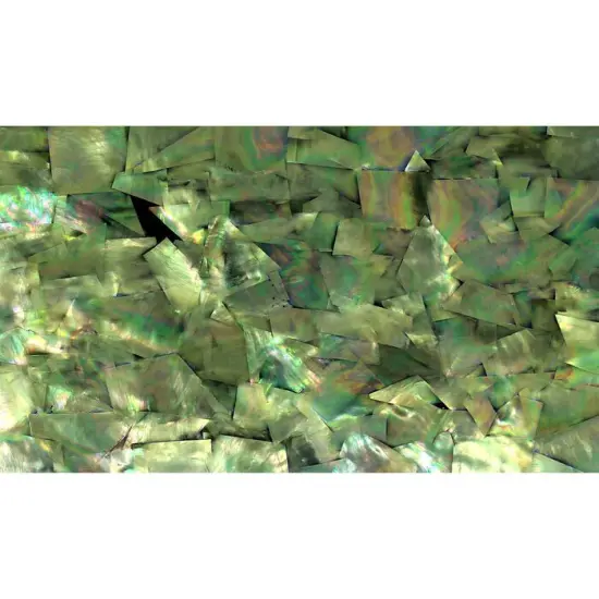 Shell Veneer, 5.5 x 9.5 inches | WMOP, BMOP, Abalone | Includes 3M Adhesive Sheet for Application, Great for Inlay Projects Cat's Eye {1}