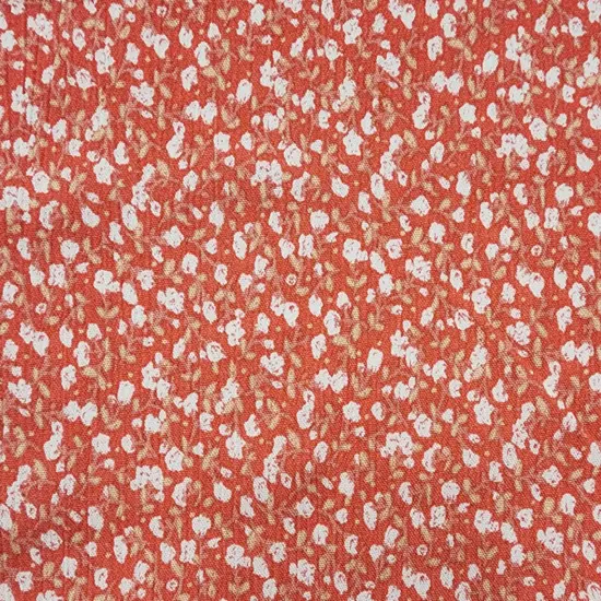 1 Yard Coral Rayon Crepon Soft Lightweight Woven Textured Apparel Material 50/52" Wide {2}