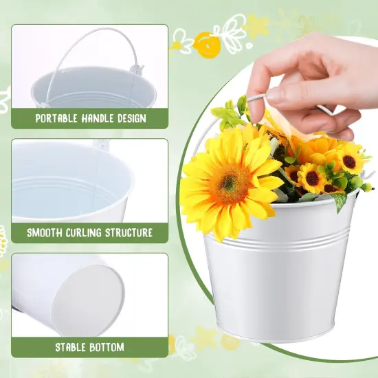 24 Pcs Metal Bucket {2}