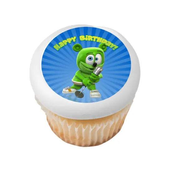 Gummib&auml;r Gummy Bear Dance edible Cake Topper {5}