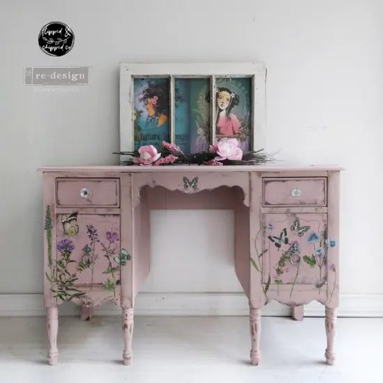 Decor Transfers&reg; 24x35 - Butterfly Oasis - total sheet size 24"x35", cut into 2 sheets {4}