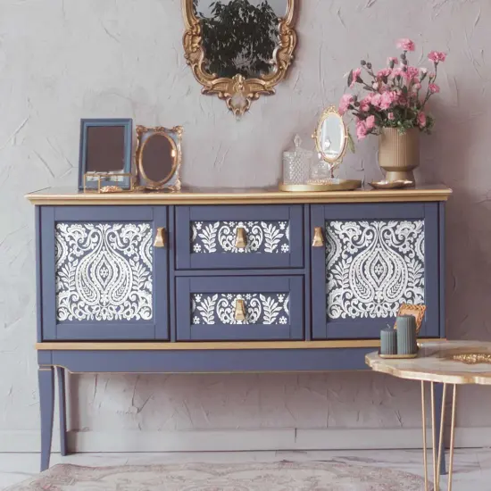 Decor Transfers&reg; 24x35 - White Engraving - total sheet size 24"x35", cut into 3 sheets {2}