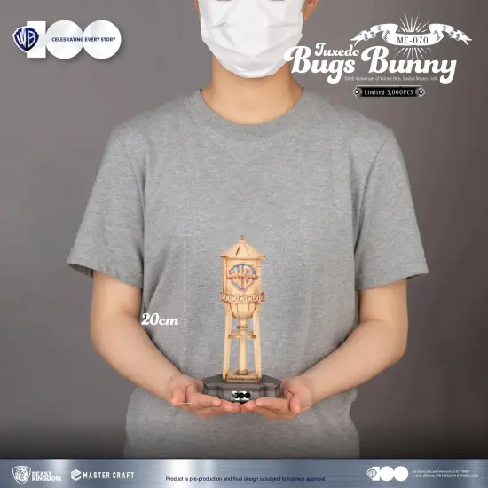 Warner Bros. 100th Anniversary Tuxedo Bugs Bunny Master Craft Statue {3}