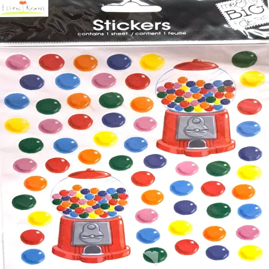 Me & My Big Ideas Gumballs Stickers {1}