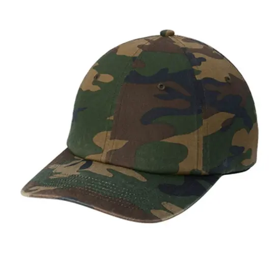 Port Authority&reg; Camouflage Cap, Unstructured Low Profile Cotton Twill Hat with Hook-and-Loop Closure Military Camo {1}