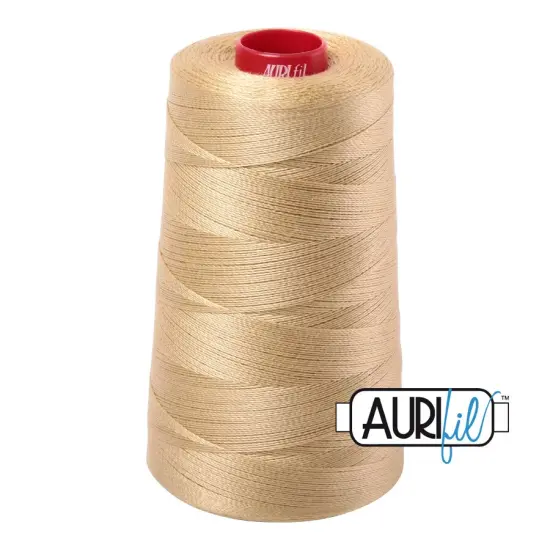 Very Light Brass (2915) | 12wt Cone (1750M / 1914Y) | Aurifil Thread {1}