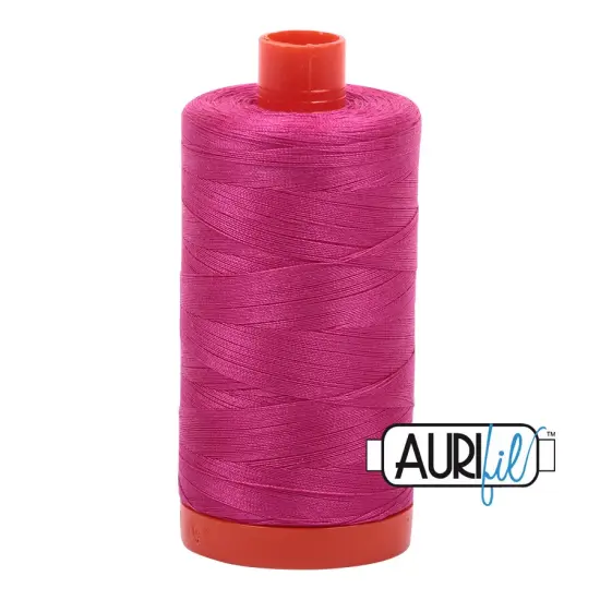 Fuchsia (4020) | 50wt Large Spool (1300M / 1422Y) | Aurifil Thread {1}
