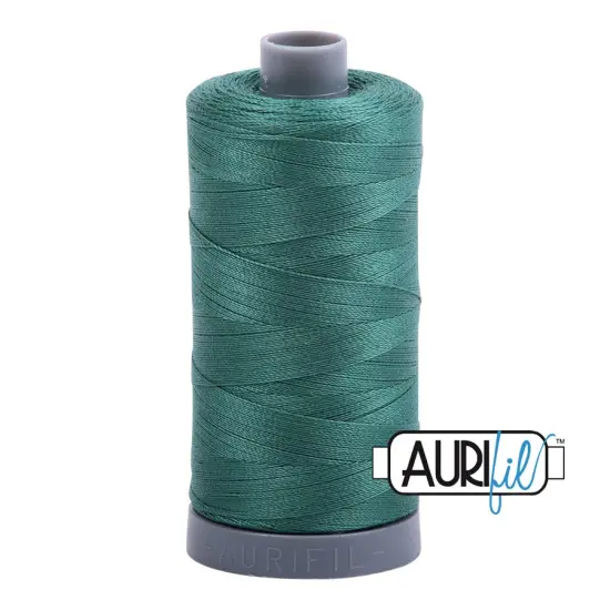 Turf Green (4129) | 28wt Large Spool (750M / 820Y) | Aurifil Thread {1}
