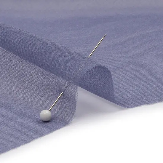 1 Yard Infinity Blue Premium Silk Chiffon Fabric Lightweight for Elegant Dresses 54 Inch Width {2}