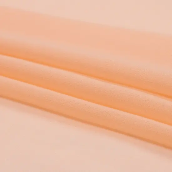 1 Yard Peach Premium Silk Chiffon Fabric Ideal for Elegant Fashion Projects 54 Inch Width {4}