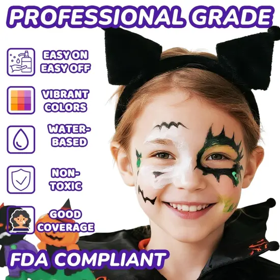 Face Painting Kit(Multicolor) {5}