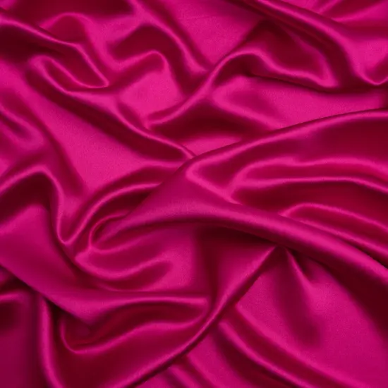 1 Yard Magenta Haze Silk Crepe Back Satin Luxurious Smooth Soft Lustrous Fabric 44 inch Width {1}