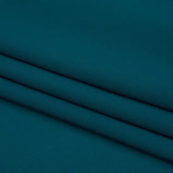 1 Yard Deep Teal Silk Double Georgette Fabric Lightweight Flowing Premium 44 Inch Width {4}