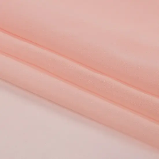1 Yard Soft Draped Silk Chiffon Fabric Elegant Veiled Rose 54 inch Width {4}