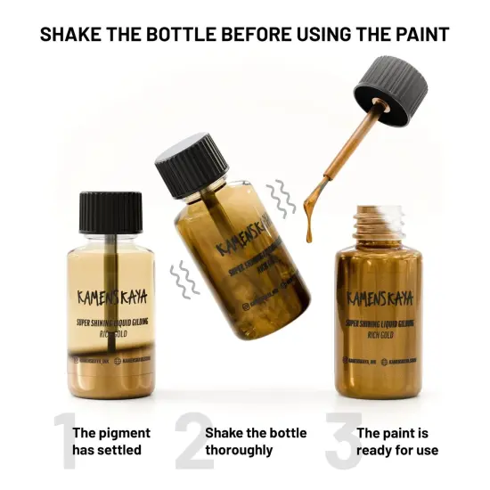 LIQUID GILDING | RICH GOLD | KAMENSKAYA INK {3}