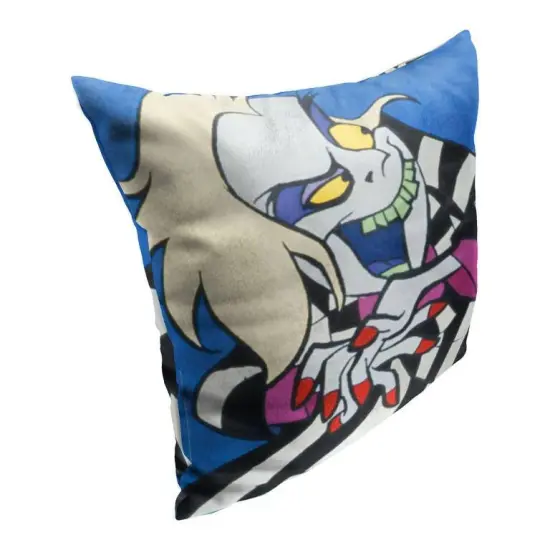 Warner Brothers Beetlejuice 18 Inch Throw Pillow Animated Beetle {2}