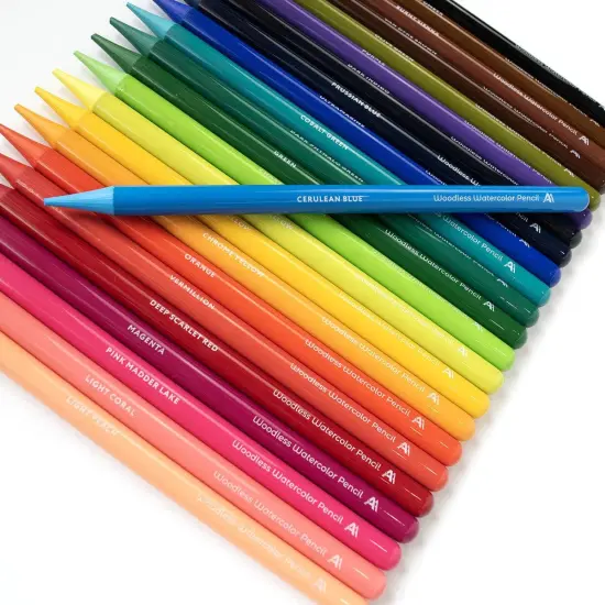 Woodless Watercolor Pencil 24 Set {3}