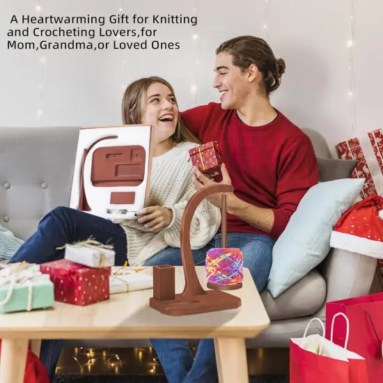 Yarn Holder for Crocheting and Knitting {5}