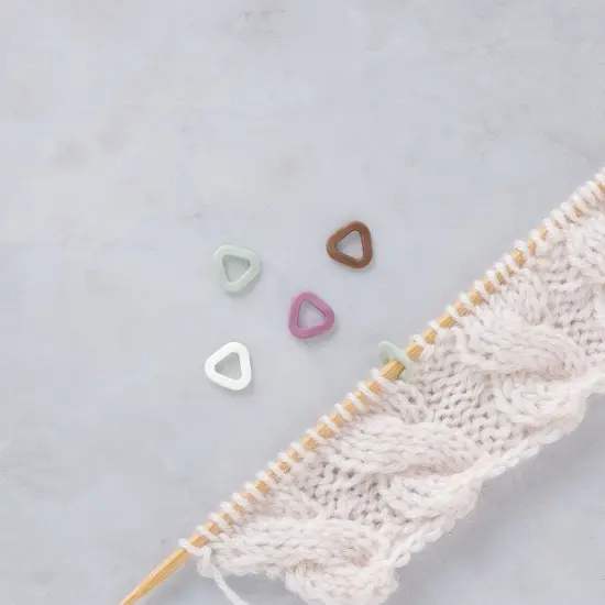 Soft Triangle Stitch Markers-Extra Small {5}