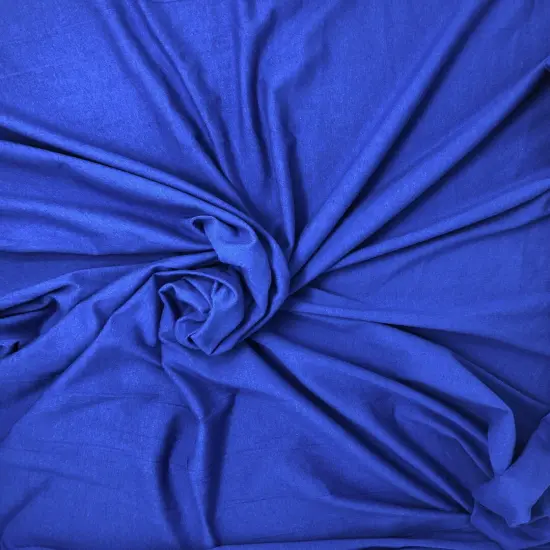 1 Yard Cotton Lycra Spandex Jersey Knit Fabric Soft Stretch Breathable 58"-60" Width Royal Blue {1}