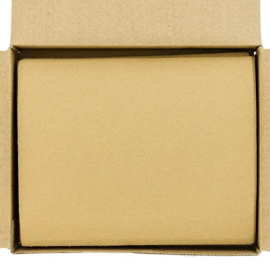 120 Grit - 1/4 Sheet Hook & Loop Sandpaper 5.5" x 4.5" - For Automotive & Wookworking Palm Sanders - Box of 25 {2}