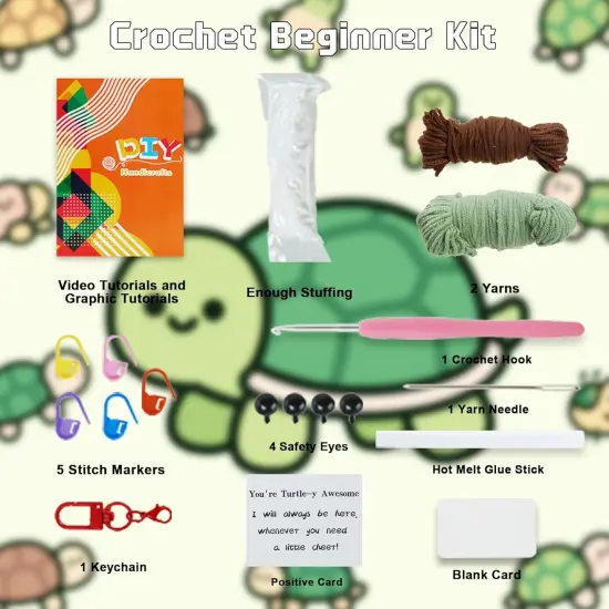 Positive Mini Crochet Animals {2}