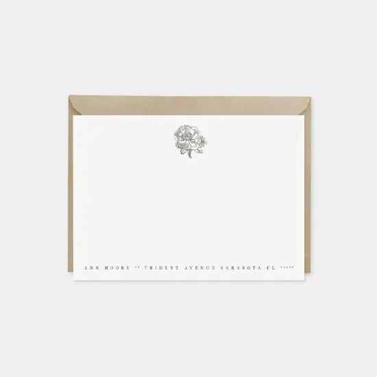 Cowania Plicata Botanical Note Cards {1}