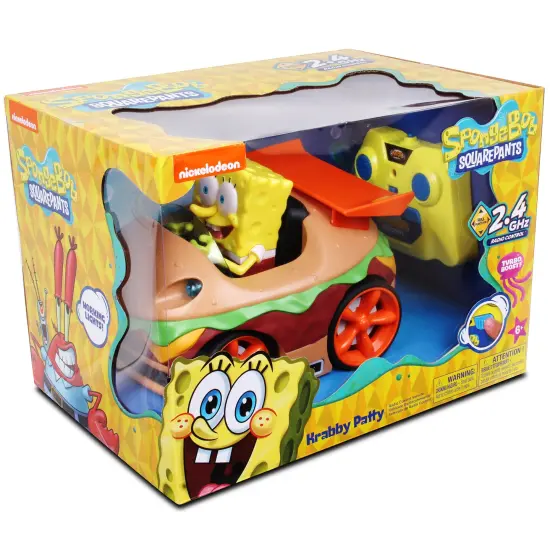 NKOK SpongeBob Squarepants R/C Krabby Patty with SpongeBob {6}