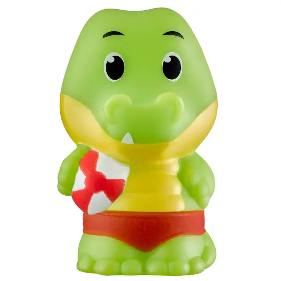 Timber Tots: Crocodile Family - 4 Character Set, Toy Figurines Change Color In Water, 1.75-2" Animal Miniatures w/ Unique Details, Kids-Toddlers 18Mo+ {6}