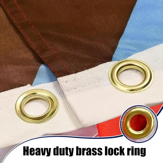 New Progress Pride Flag 3x5 ft Outdoor, LGBTQ Rainbow Intersex-Inclusive Flags, Double Sided Pride Progress Flag Gay Bisexual for Room Wall House Decoration {3}