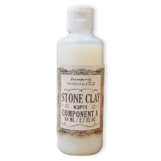 Stamperia Stone Clay Set-80ml + 200g {3}