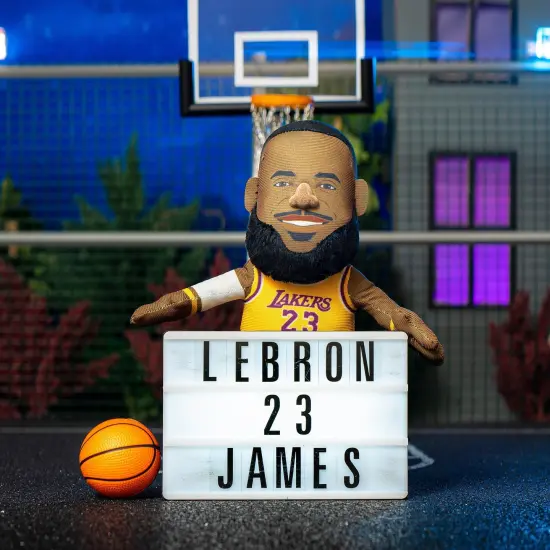 Bleacher Creatures Los Angeles Lakers LeBron James 10" Plush Figure {2}