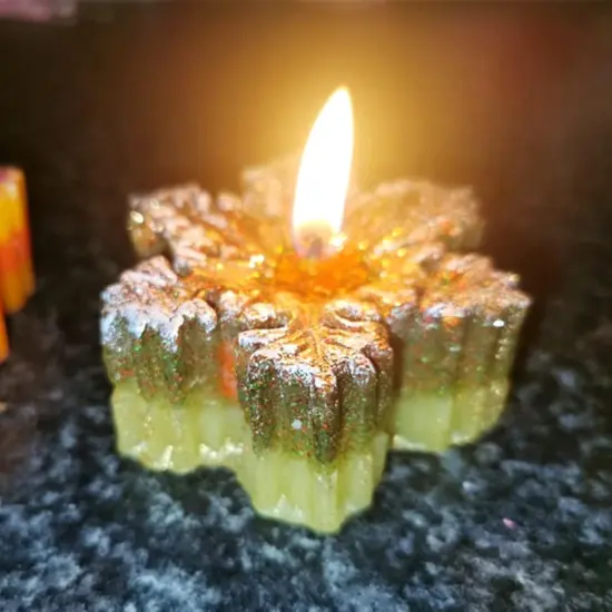 Snowflake Silicone Soap Mold {3}