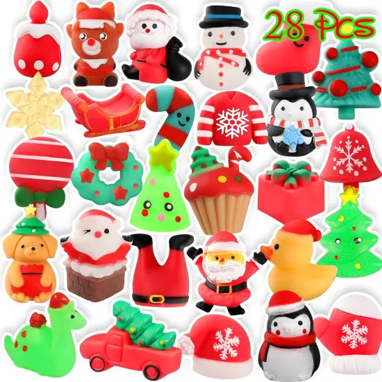 26 Pack Christmas Squishies {1}