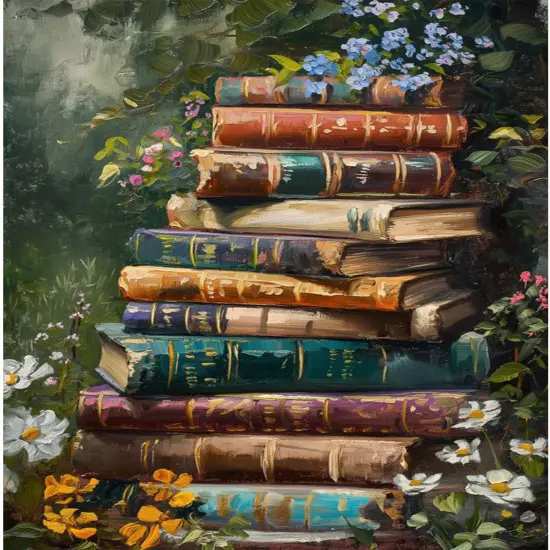 Books Paint by Numbers for Adults {1}