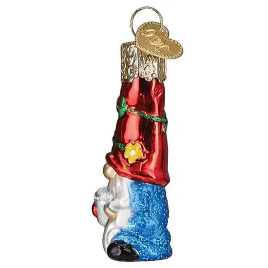 Old World Christmas 2.25 In Mini Garden Gnome Christmas Tree Ornament , Mythical Beings Multicolored {2}