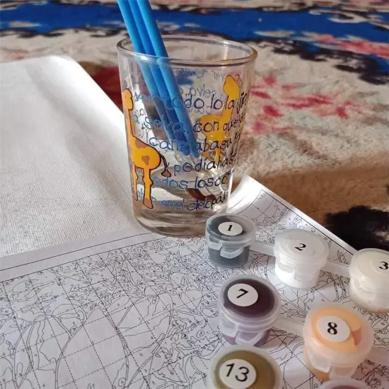 Skull Gentleman Paint by Numbers - 16x20inch (Frameless) {4}