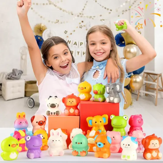 48Pcs Animal Squishy Toys Stress Balls {3}
