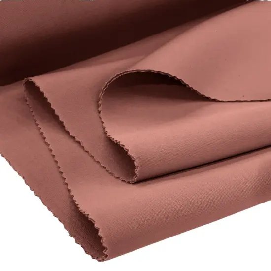 1 Yard Heavyweight Neoprene Scuba Techno Knit Fabric 58 Inch Width Rust {2}