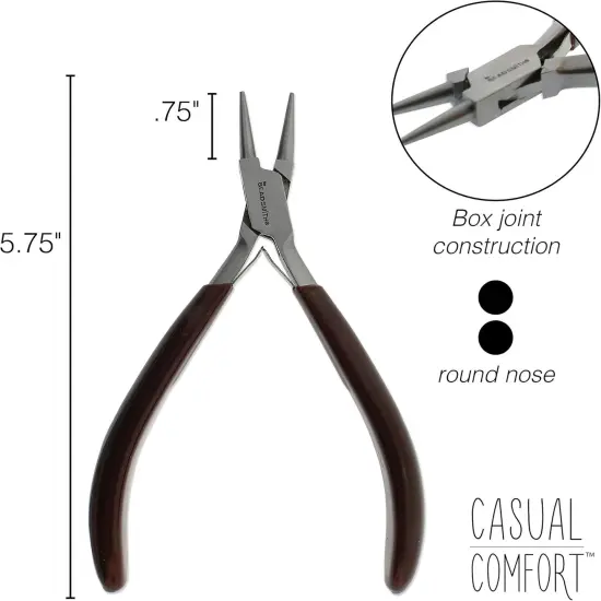 The Beadsmith Casual Comfort Pliers (Round Nose) {4}