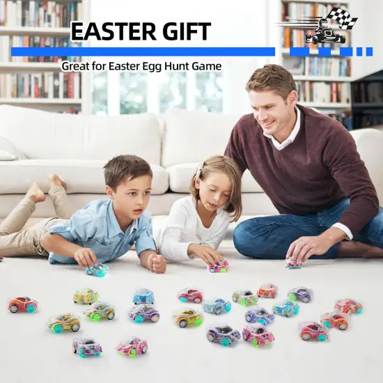 50 Pcs Mini Pull Back Cars Set {4}